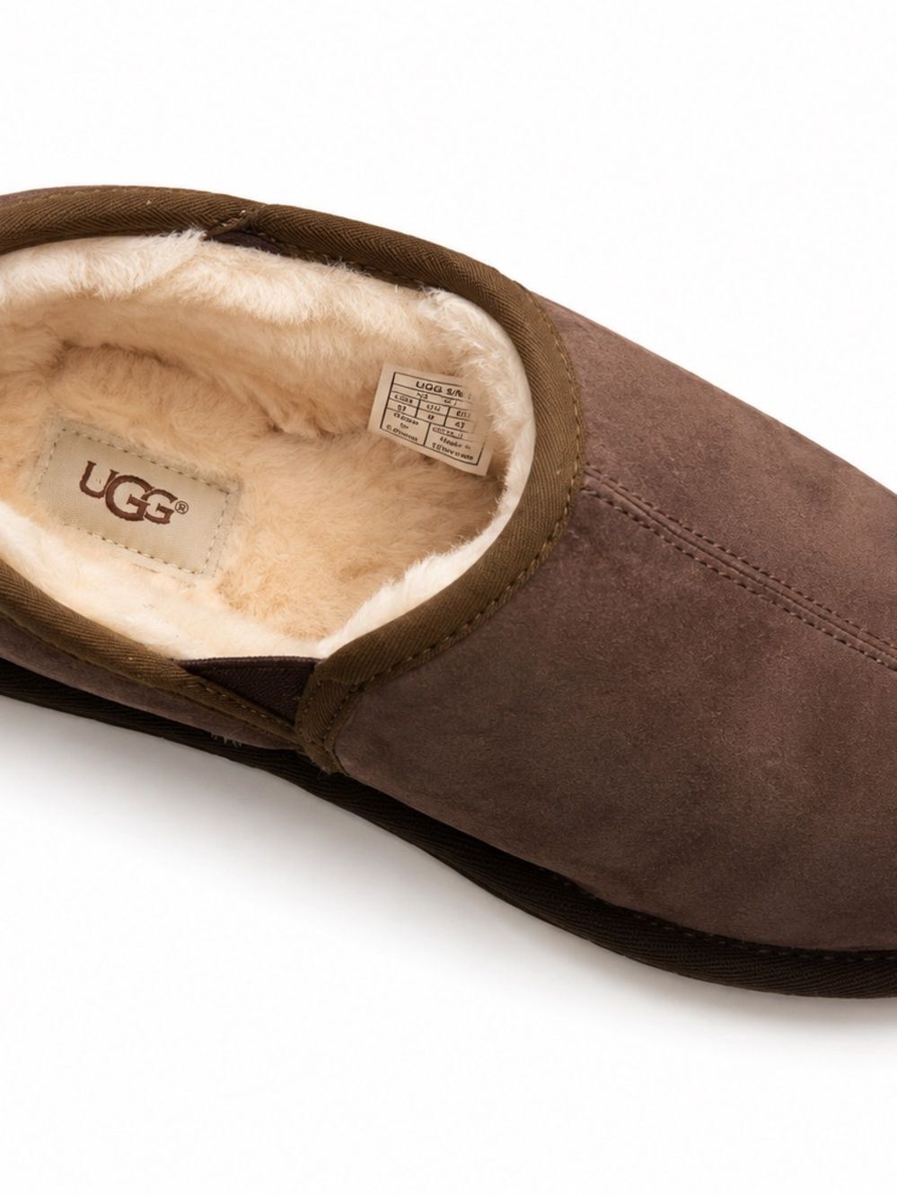 UGG Tasman Slippers | Men’s Size 10 | Chestnut Suede | Sheepskin Lined